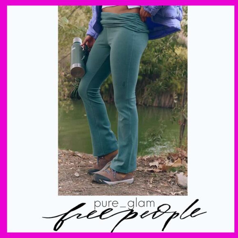 Free People pants slim flare leggings